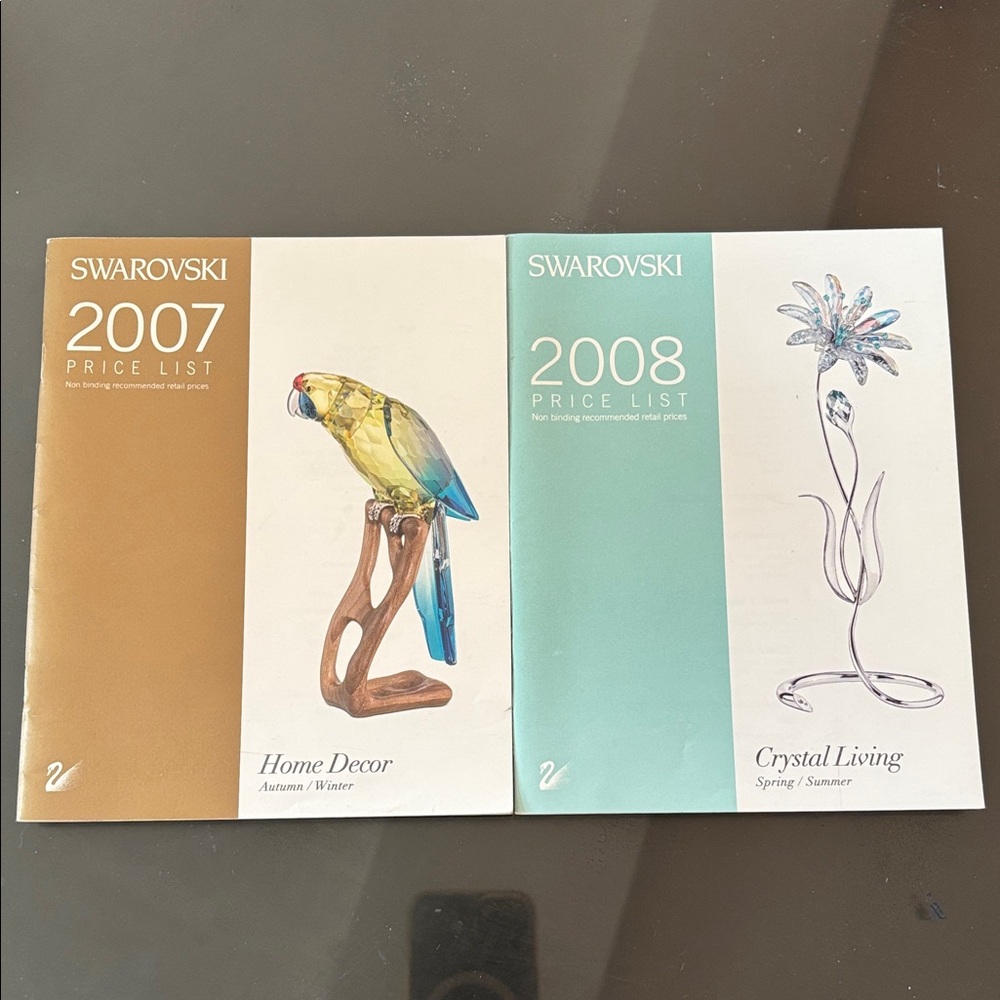 Swarovski Crystal Living Catalogs – 2007 & 2008
